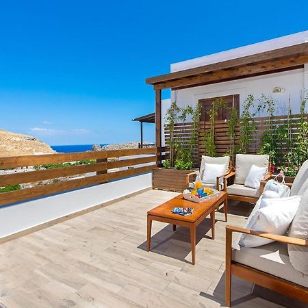 Villa Panthea Líndos Eksteriør billede