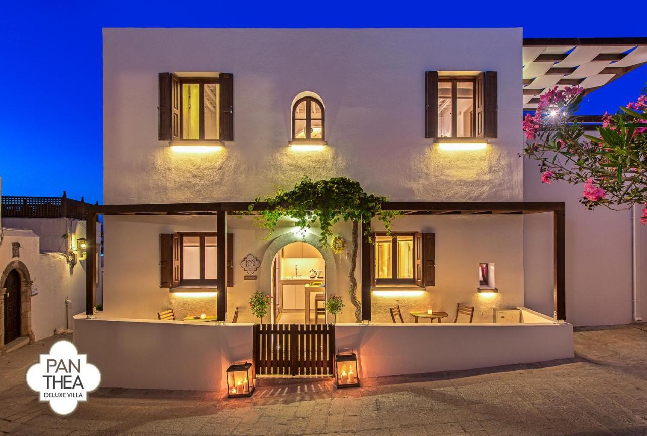 Villa Panthea Líndos Eksteriør billede